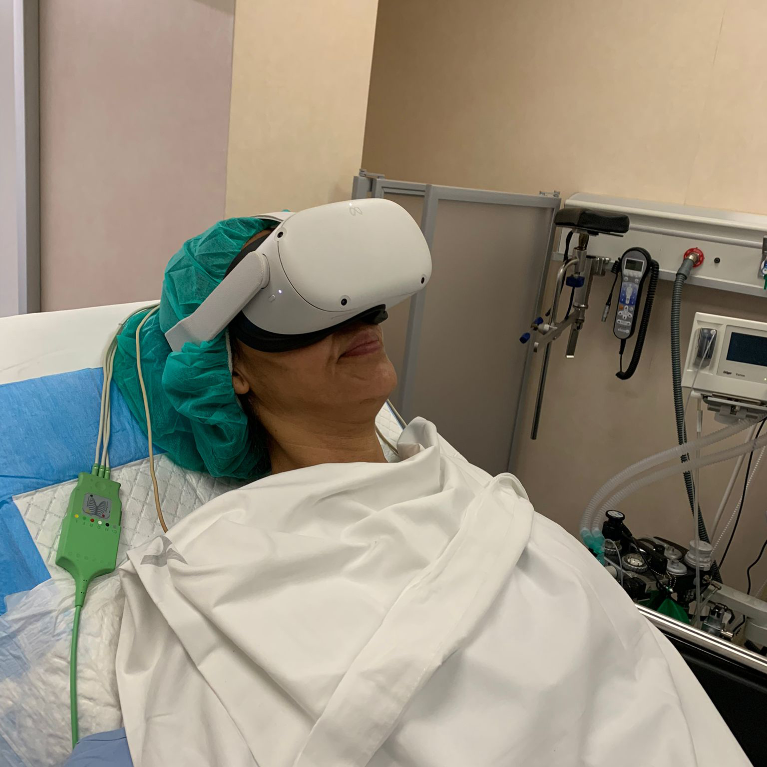 Can meditating in virtual reality reduce anxiety in breast cancer patients on the verge of having surgery?