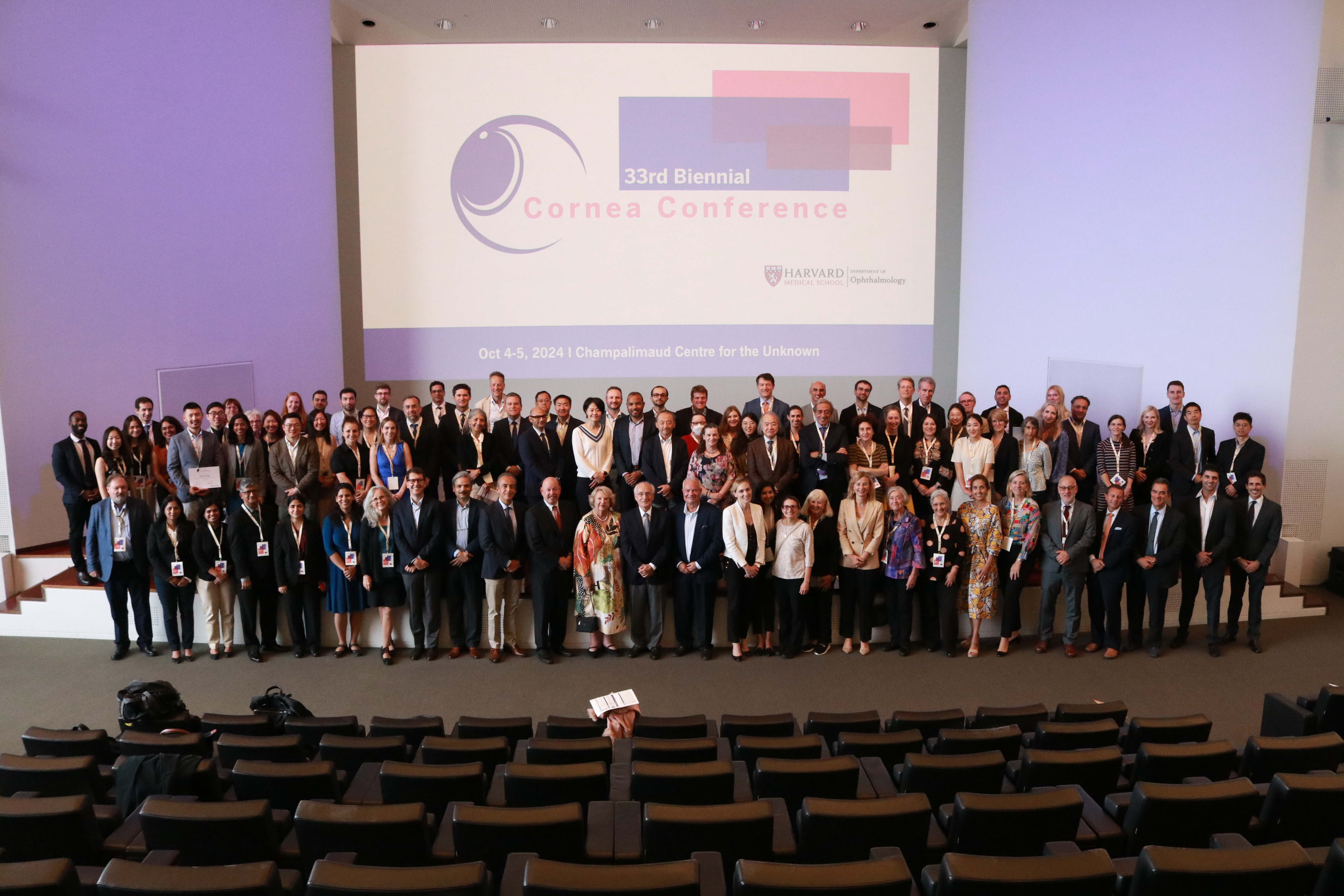 Harvard 33rd Biennial Cornea Conference, held in Lisbon for the first time