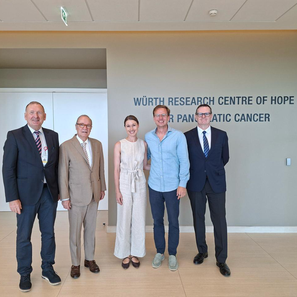 Fundação Champalimaud recebeu representantes do Grupo Würth para visita de monitorização ao Programa de Investigação do Cancro do Pâncreas